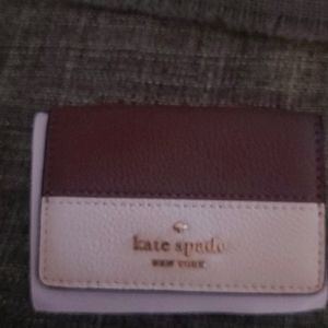 NWT Kate Spade micro tri-fold wallet